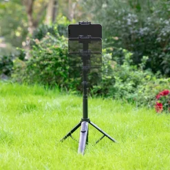 Linocell Selfiestang Pro med stativ og Bluetooth-udløser