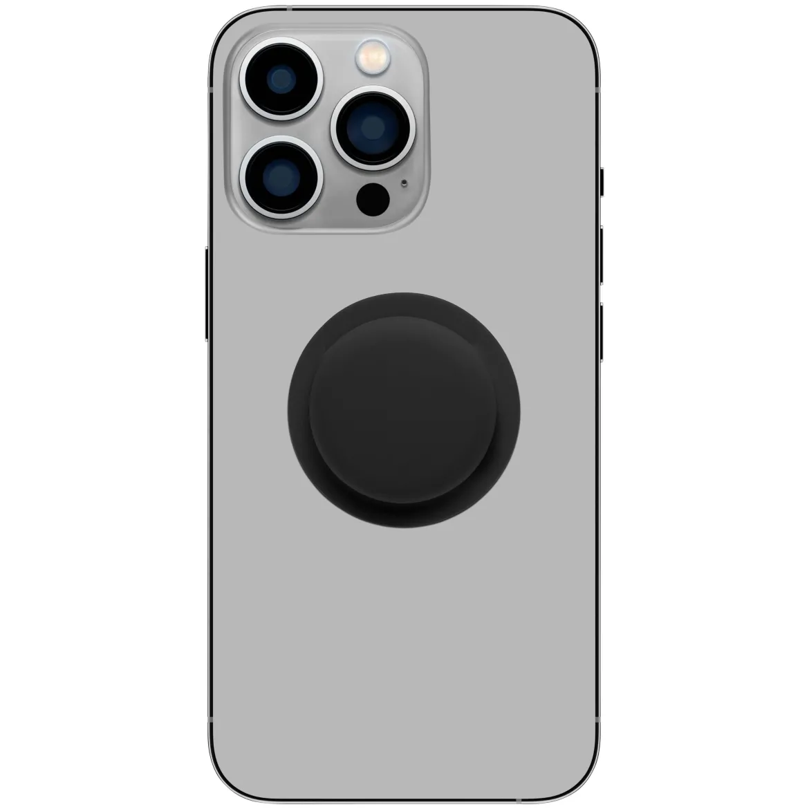 Linocell Selvklæbende etui til Apple AirTag - Sort