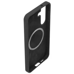 Linocell silicone case til Galaxy S25 Plus Sort