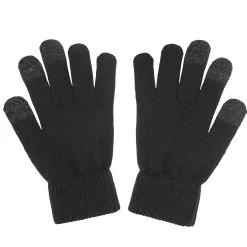 Linocell Strikkede touchskindhandsker.
