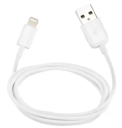 Linocell USB-A til Lightning-kabel - MFi - Hvid - 1 m