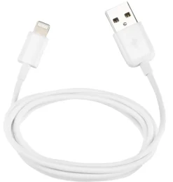 Linocell USB-A til Lightning-kabel - MFi - Hvid - 2 m