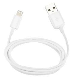 Linocell USB-A til Lightning-kabel - MFi - Hvid - 3 m
