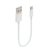 Linocell USB-A til Lightning-kabel - MFi - Hvid - 0,1 m