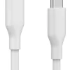Linocell USB-C 2.0-kabel - 60 W - Hvid - 2 m