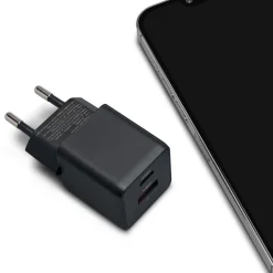 Linocell USB-C-oplader - 33 W - Sort