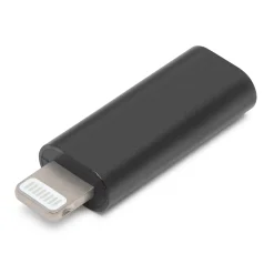 Linocell USB-C til Lightning-adapter - Sort