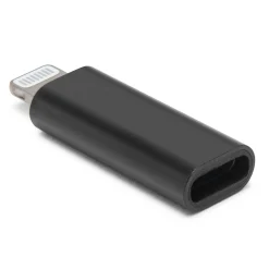 Linocell USB-C til Lightning-adapter - Sort