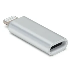 Linocell USB-C til Lightning-adapter - Sølv