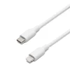 Linocell USB-C til Lightning-kabel - MFi - Hvid - 2 m