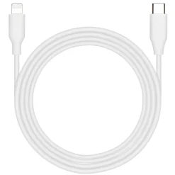 Linocell USB-C til Lightning-kabel - MFi - Hvid - 2 m