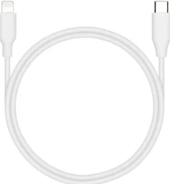 Linocell USB-C til Lightning-kabel - MFi - Hvid - 1 m