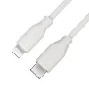 Linocell USB-C til Lightning-kabel - MFi - Hvid - 0,5 m