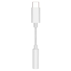 Linocell USB-C til 3,5 mm - Hvid