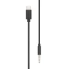 Linocell USB-C til 3,5 mm-kabel 1 m Sort