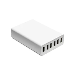 Linocell USB-opladestation 6 porte - Hvid