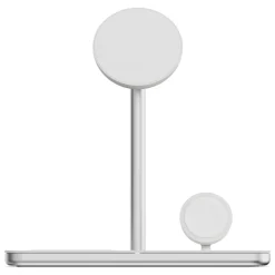 Linq 3-i-1 Qi2 trådløs opladestander til iPhone, Apple Watch og AirPods
