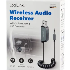 LogiLink Bluetooth 5.3 lydmodtager