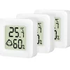 LogiLink digitalt mini-termometer/hygrometer 3-pak