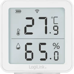 LogiLink WiFi termohygrometer med display - Smart Life app