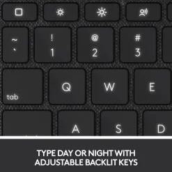 Logitech Combo Touch tastaturcover til iPad (10. gen) og iPad (A16), Grå