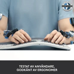 Logitech Ergo K860 ergonomisk trådløst tastatur
