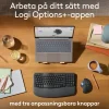 Logitech Ergo M575S trådløs trackball-mus, Graphite