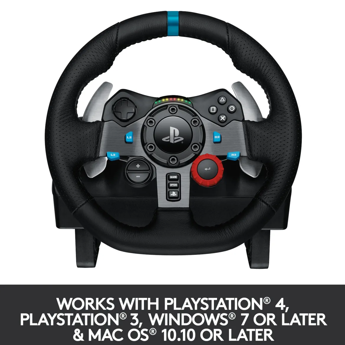 Logitech G 29 Driving Force Rat til Playstation og PC