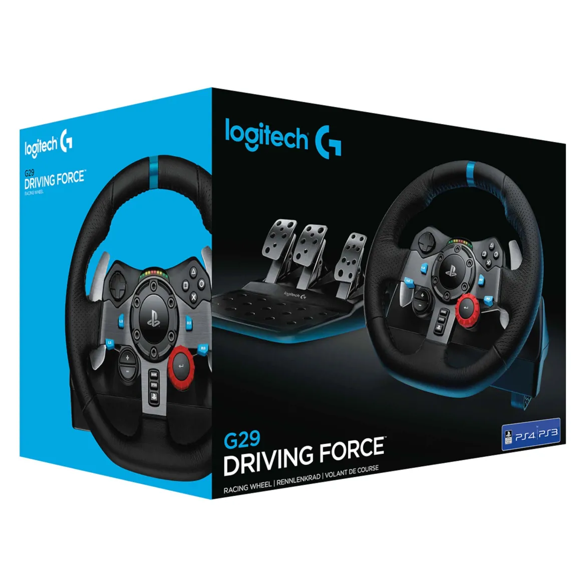 Logitech G 29 Driving Force Rat til Playstation og PC