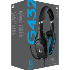 Logitech G 432 Gaming headset med surroundlyd