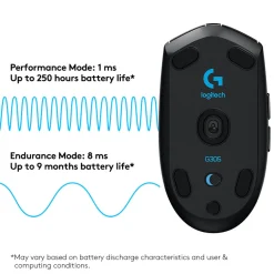 Logitech G 305 Lightspeed Trådløs gamingmus