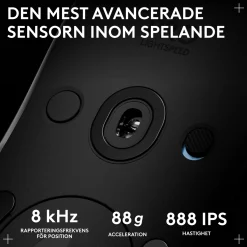 Logitech G Pro 2 Trådløs gaming-mus til professionelle - Sort