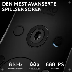 Logitech G Pro 2 Trådløs gaming-mus til professionelle - Hvid