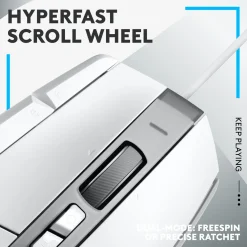 Logitech G 502 X Gamingmus - Hvid