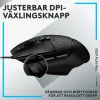 Logitech G 502 X Gamingmus - Sort