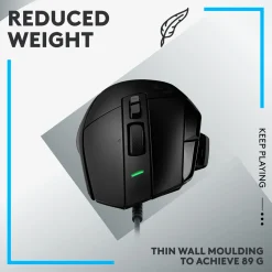 Logitech G 502 X Gamingmus - Sort
