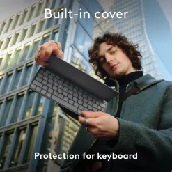 Logitech Keys-To-Go 2 bærbart Bluetooth-tastatur, Sort