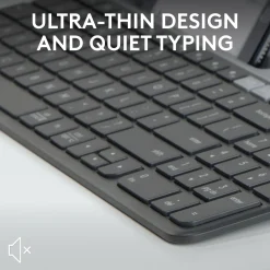 Logitech K580 Slim trådløst tastatur til flere enheder