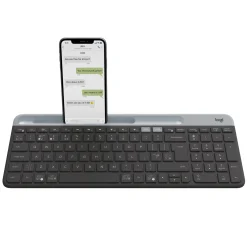 Logitech K580 Slim trådløst tastatur til flere enheder