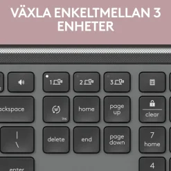 Logitech MK950 Signature Slim Trådløst tastatur og mus