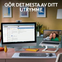 Logitech MK950 Signature Slim Trådløst tastatur og mus