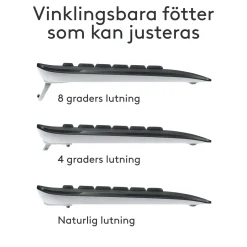 Logitech MK540 Trådløst tastatur og mus