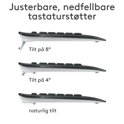 Logitech MK540 Trådløst tastatur og mus