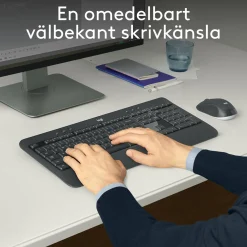 Logitech MK540 Trådløst tastatur og mus