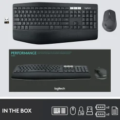 Logitech MK850 Trådløst tastatur og mus