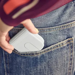 Logitech Mobi Fold sammenklappelig trådløs mus, Off-white