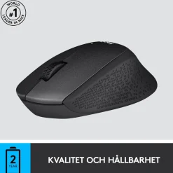 Logitech M330 Silent støjsvag trådløs mus