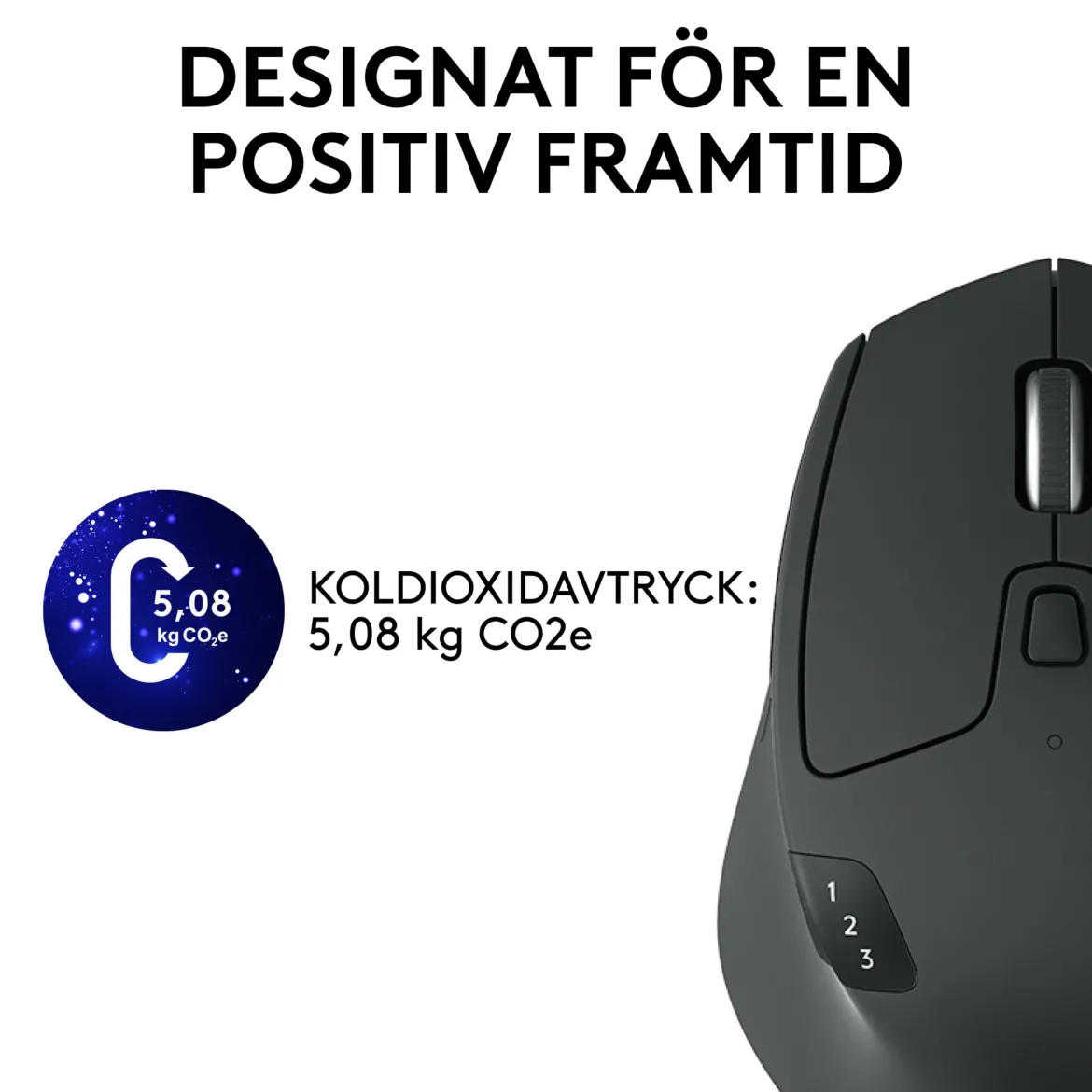 Logitech M720 trådløs mus med Unifying og Bluetooth
