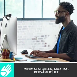 Logitech MX Keys Mini Trådløst tastatur - Grå