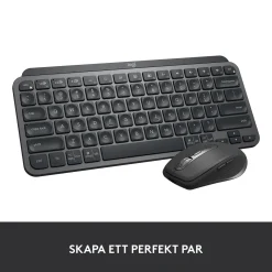 Logitech MX Keys Mini Trådløst tastatur - Grå